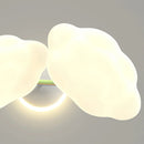 Cute chandelier for children's room with princess and cloud style