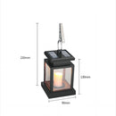 Solar LED candle lantern garden light waterproof Christmas