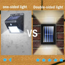 Outdoor solar up and down spot lights