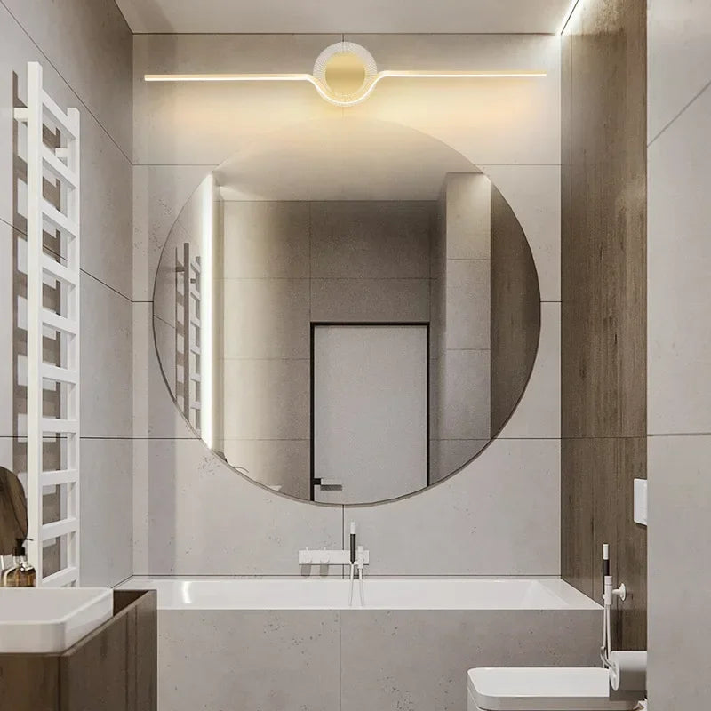 Modern LED wall light for bright indoor decoration - vue 5 sur 12