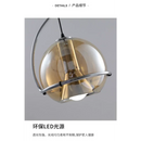 Nordic retro glass ball chandelier for restaurants and cafes