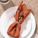 Handmade cotton gauze napkin set