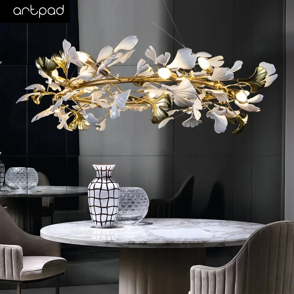 Decorative Nordic pendant light with elegant designer shade