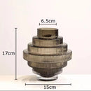 glass vase for hydroponic flowers modern and original decoration