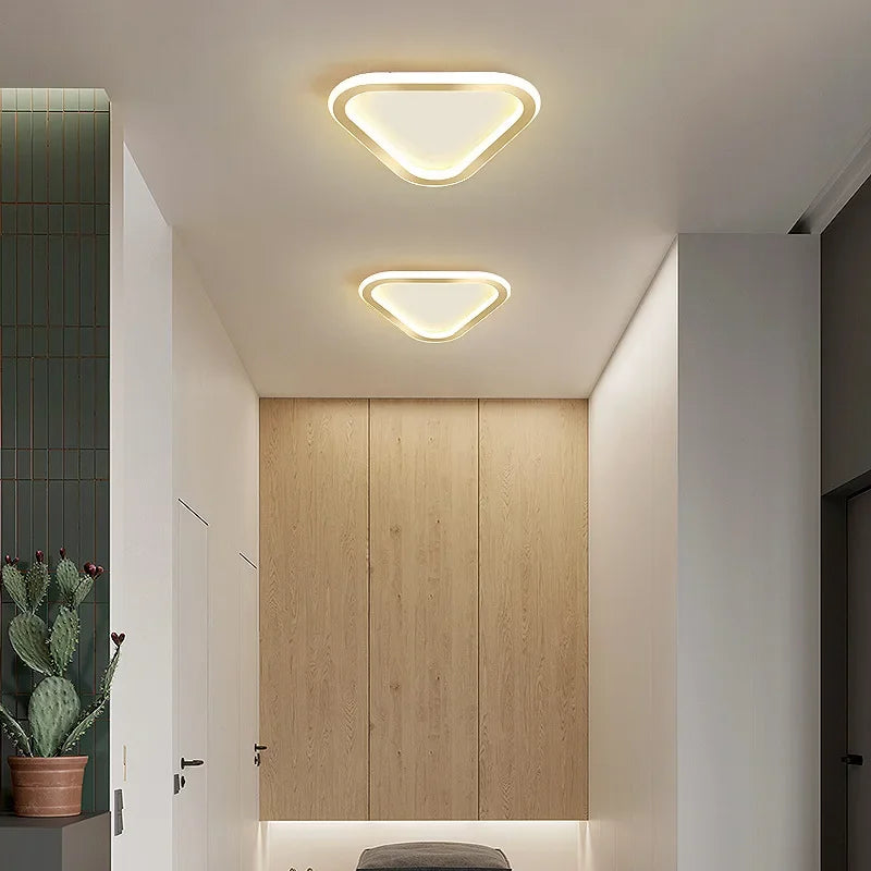 Modern gold ceiling light for interior decoration and lighting - vue 5 sur 14