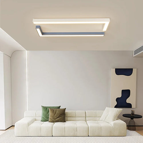 Modern minimalist ceiling light for creative indoor lighting - vue 2 sur 12
