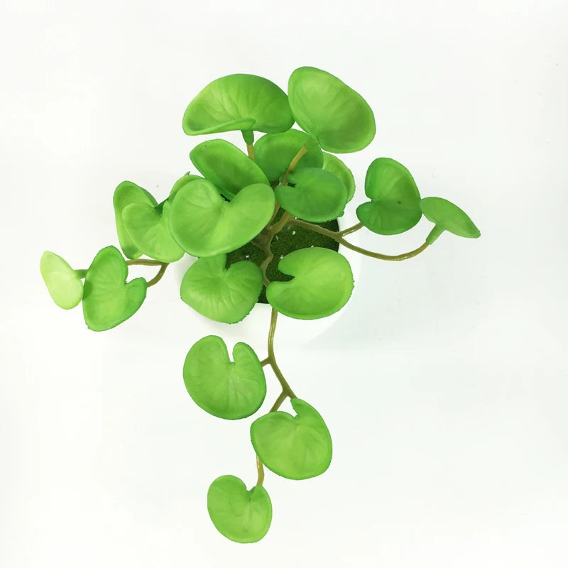 Artificial tropical foliage faux decorative bouquet - vue 9 sur 9