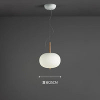 Nordic glass chandelier with LED pendant for decoration