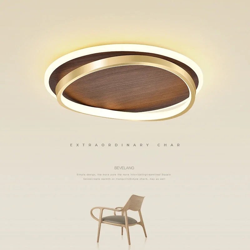 Modern LED chandelier for hallways and home decor