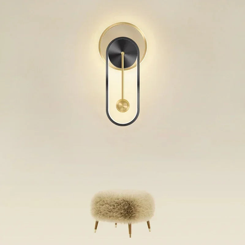 Modern LED wall light for elegant interior décor