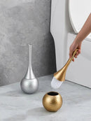 luxury bathroom brush set with cleaning accessories