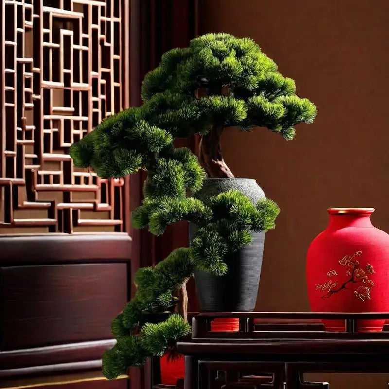 High-end Chinese style bonsai ceiling light for interior decor