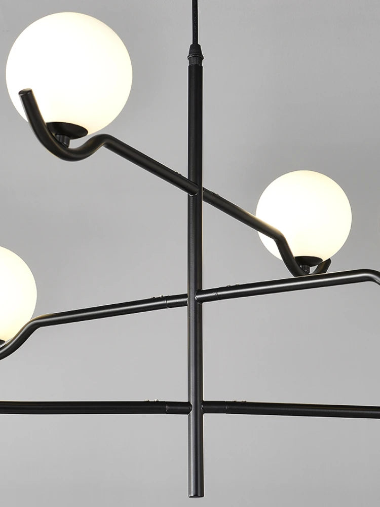 Minimalist postmodern pendant light for elegant and contemporary interiors - vue 5 sur 12