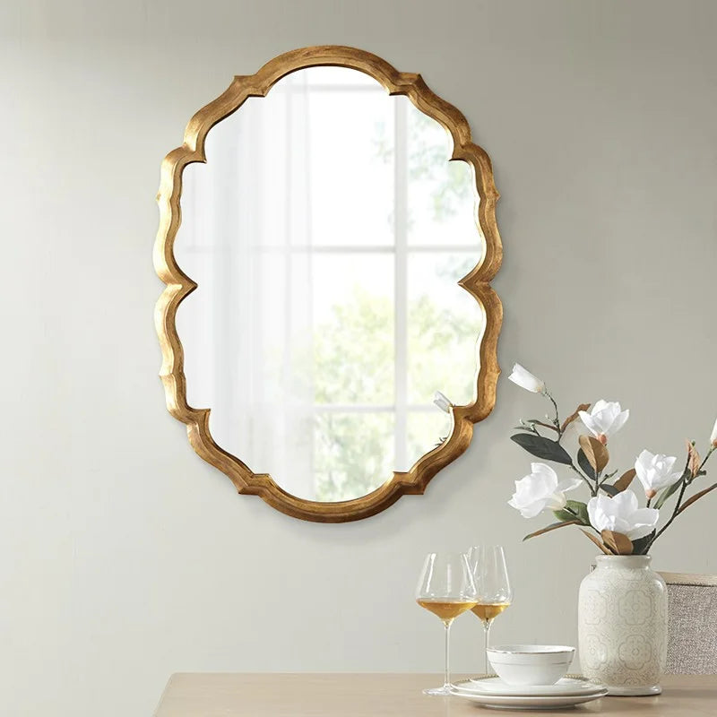 Dressing mirror, vintage make-up mirror, wall-mounted washstand, wall-mounted mirror, entryway bathroom mirror, decorative mirror