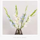 Artificial gladiolus flowers for party and office decoration