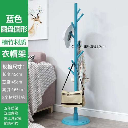 solid wood coat rack, modern and practical design - vue 17 sur 20