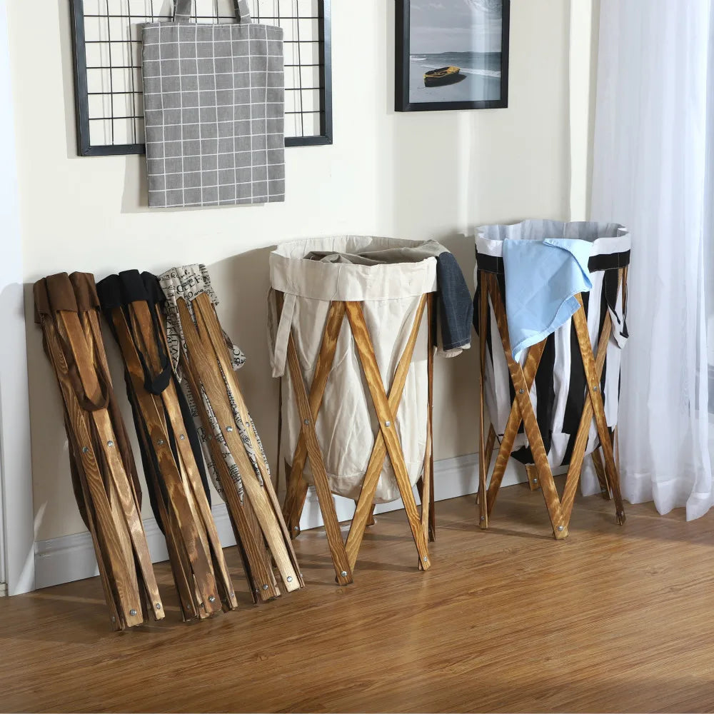 creative and practical stackable laundry basket for storage