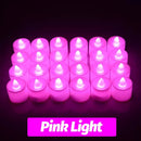 flameless led candles for wedding party decoration Christmas heart shaped