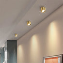 Adjustable copper ceiling light for interior decoration