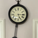 Elegant Nordic-style silent digital wall clock