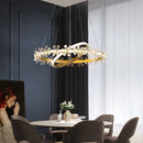 Modern crystal chandelier for stylish indoor lighting