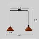 Modern macarone led chandelier for stylish interiors