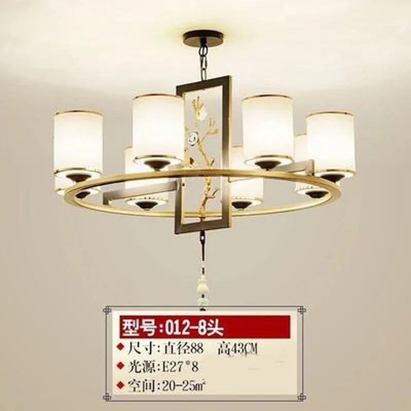Chinese retro chandelier for elegant and cosy lighting