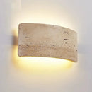Wabi-sabi waterproof LED wall light for outdoor garden