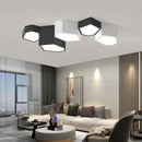 Nordic irregular cube LED ceiling light