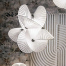 Nordic serpentine fabric chandelier for elegant interiors