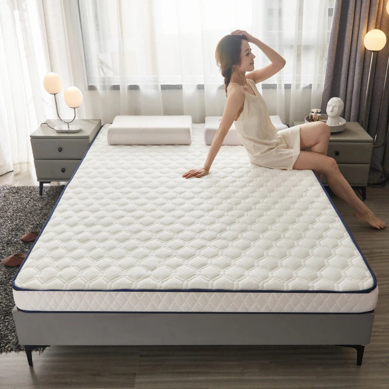 Latex mattress home hotel cushion thickened dormitory single double student tatami mattress, fashion sponge mats