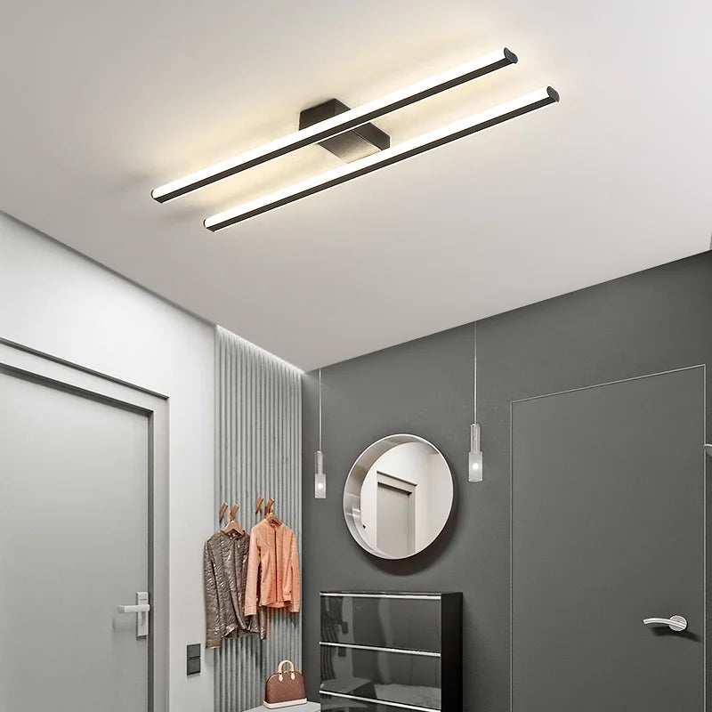 Minimalist nordic style LED wall light for indoor use
