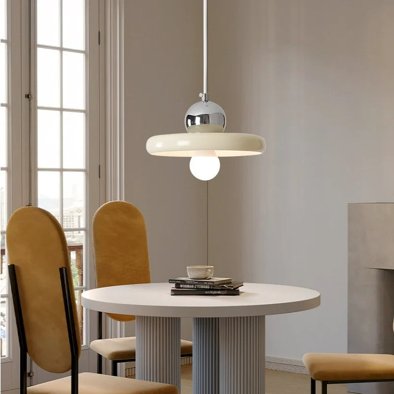 bauhaus ufo chandelier for dining table and living room - vue 4 sur 10