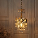 Crystal chandelier for elegant and refined lighting
