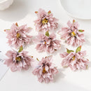Set of 20 silk wall flowers for varied decoration