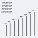 Stainless steel waterproof LED long wall light modern IP65 outdoor garden villa balcony linear wall washer 8