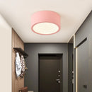 Minimalist multicolour LED ceiling light decorative indoor round or square