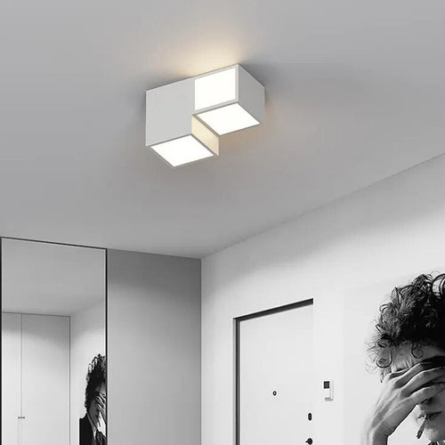 Minimalist LED chandelier indoor kitchen lighting - vue 3 sur 14
