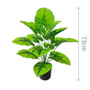 Large decorative artificial plant for indoor and outdoor use