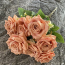 Decorative artificial rose bouquet for events and venues