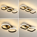 Modern LED ceiling light round square for indoor decor