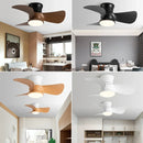 Modern ceiling light with integrated fan for contemporary interiors