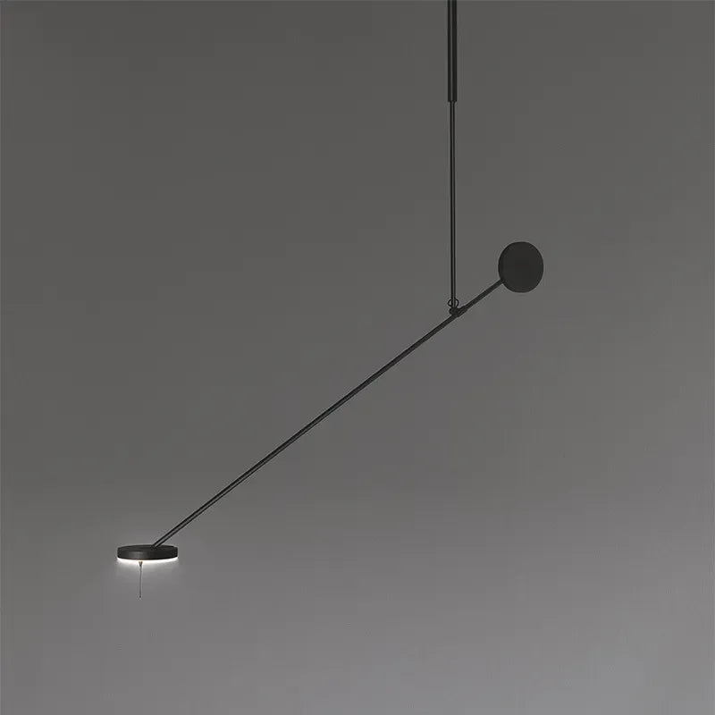 Nordic LED designer chandelier for restaurant coffee tables - vue 3 sur 14