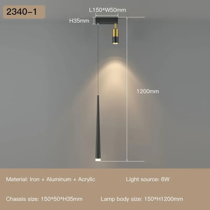 Modern LED chandelier for premium interior decoration - vue 19 sur 22