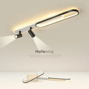 Modern LED ceiling light with spotlight for home decor