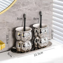 ceramic bathroom accessories for a stylish bathroom