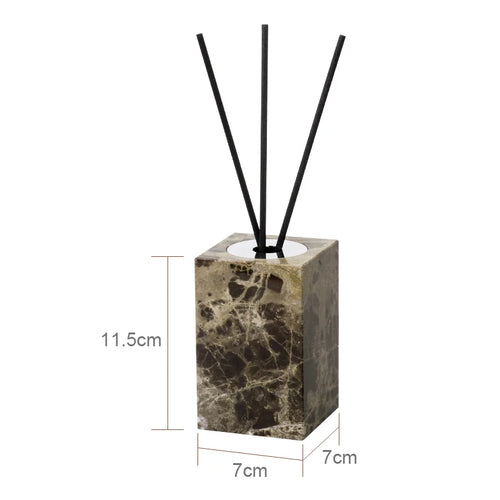 natural marble bathroom accessories luxury set - vue 23 sur 27