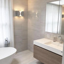 Art deco metal wall light for an elegant interior