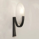 Nordic copper and marble modern design LED wall light