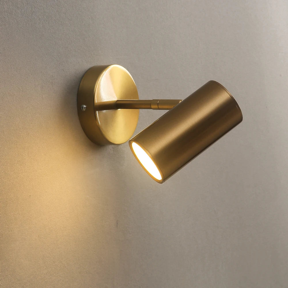 Modern nordic wall light with adjustable angle for indoor lighting